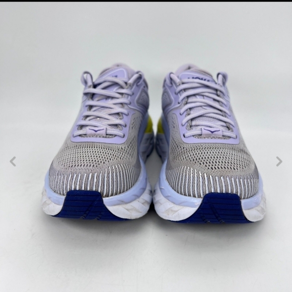 Hoka One One Bondi 7 Purple Heather Clematis Blue Women Shoes 1110519 PHCB Sz 8 - Picture 3 of 11